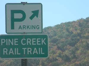 Pine Creek Rail Trail Parking