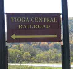 Tioga Central Railroad at Wellsboro Junction