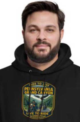 PA Grand Canyon Ride to Live Hoodie